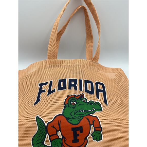 Vintage Florida Gator Tote Bag Mean Albert - Picture 2 of 8